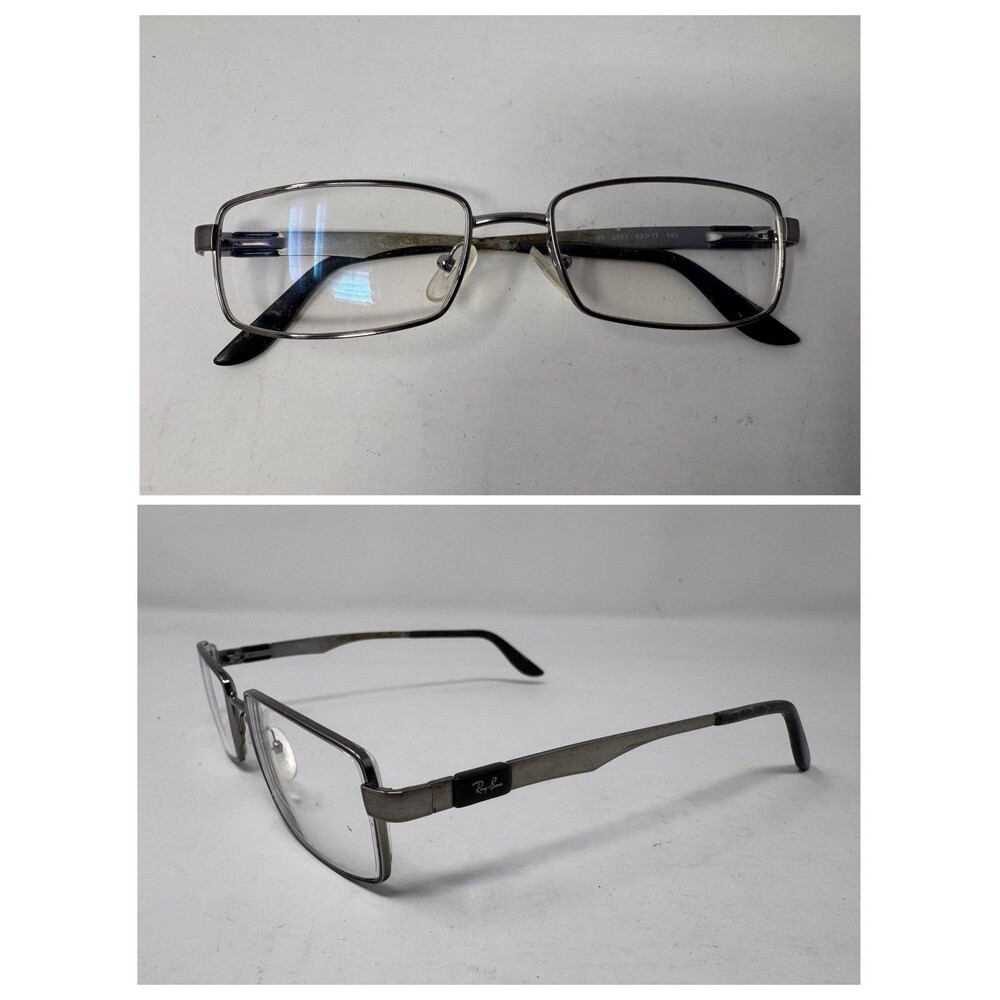 Ray-Ban RB6155 Eyeglass Frames Only 53-17-140 Gunmetal 2553
